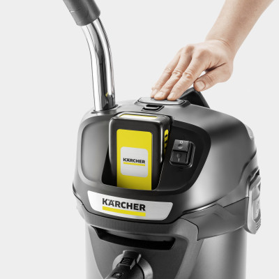Пылесос строительный Karcher AD 2 Battery, 18В, 14л, (без АКБ и ЗУ) (1.348-300.0) Винница - изображение 5
