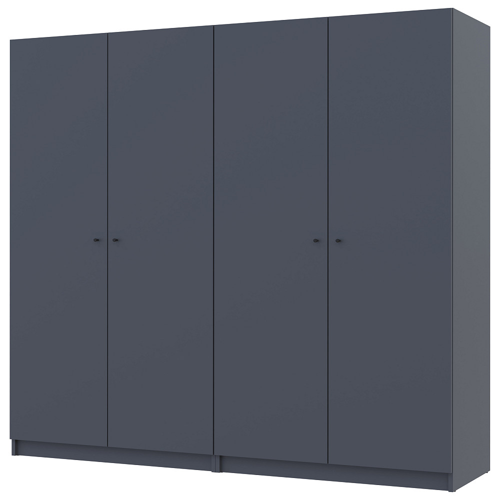 Комплект шаф для одягу Doros Промо (2 шт.) 180х48х204 см Графіт (DRS-011209) Львів - фото 3