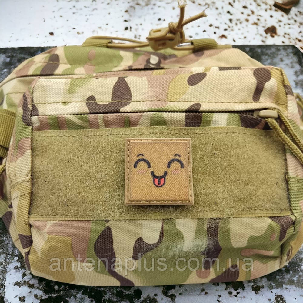 Смайлик № 11  шеврон / патч Київ - фото 2