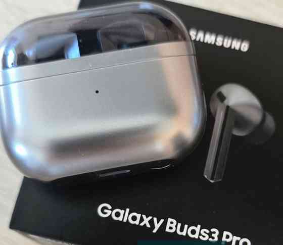 Наушники оригінал SAMSUNG BUDS3 PRO SILVER. Киев