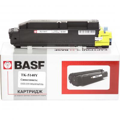 Тонер-картридж BASF Kyoсera TK-5140 Yellow, 1T02NRANL0 (KT-TK5140Y) Вінниця - фото 1