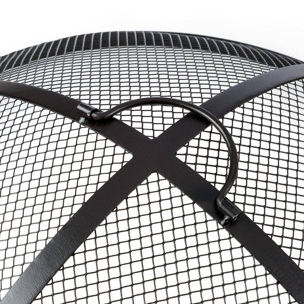 Чаша для вогню Troja Ø 75 см, решітка для каміна, решітка зі сталі, MgO, штучний камінь (Німеччина, читати Рівне - фото 4