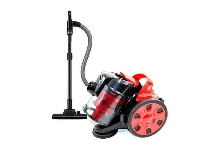 Потужний пилосос DOMOTEC MS-4405 3000Вт з контейнером для збору пилу, сухе прибирання, Червоний колір Одеса - фото 8