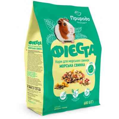 Корм для гризунів Природа Фієста «Морська свинка» 600 г (4823082413867) Вінниця