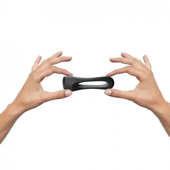 Ерекційне кільце подвійне Love To Love FLUX RING - BLACK ONYX Львів