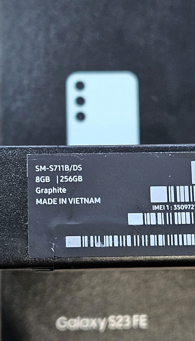 Смартфон: Samsung Galaxy S23 8/256Gb. Graphite Mint . Новый! Київ - фото 3