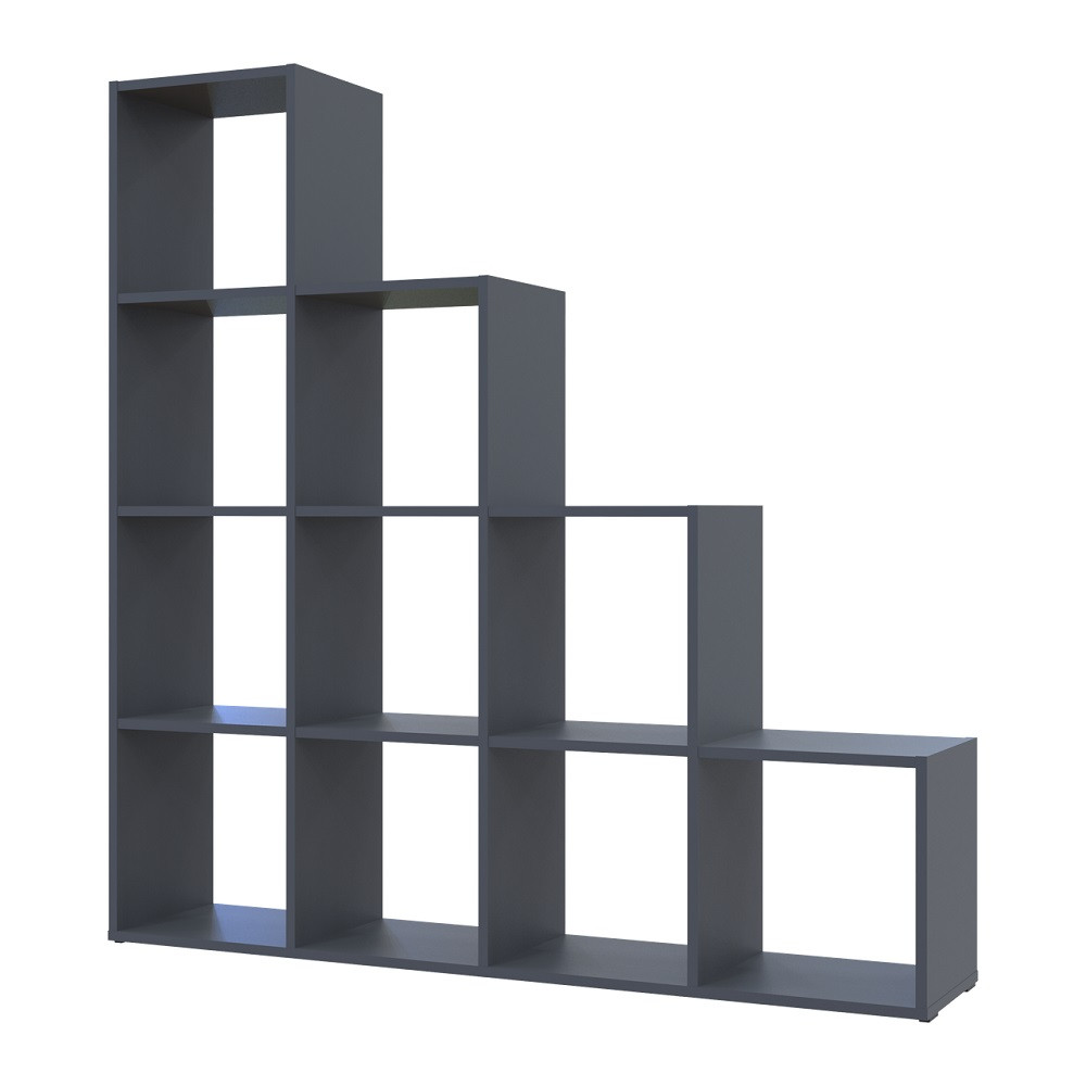 Стелаж Doros Степ 4х4 Графіт відкритий 136.2х28.8х140.7 DRS-011769 (41516167) Дніпро - фото 3