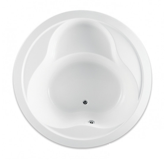 Кругла акрилова ванна RAK Ceramics Ecstasy (1720 х 1720 х 520мм) Біла Вінниця - фото 2