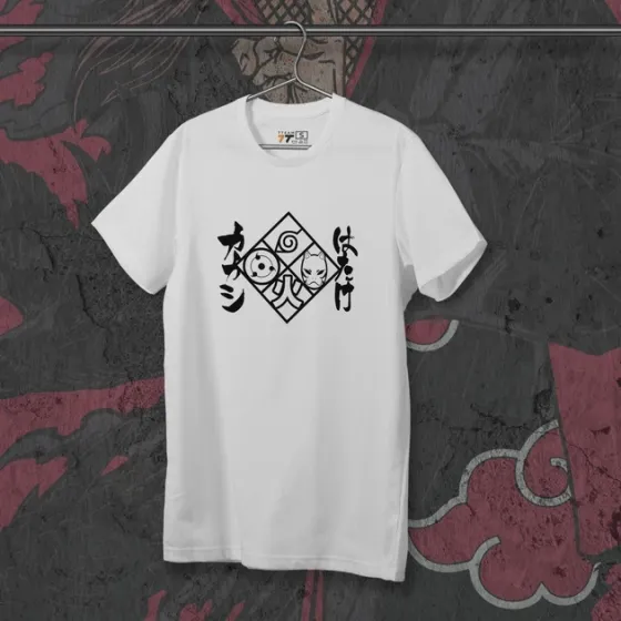 Футболка мужская с принтом Наруто Символи Размер 48 Anime0283 Днепр