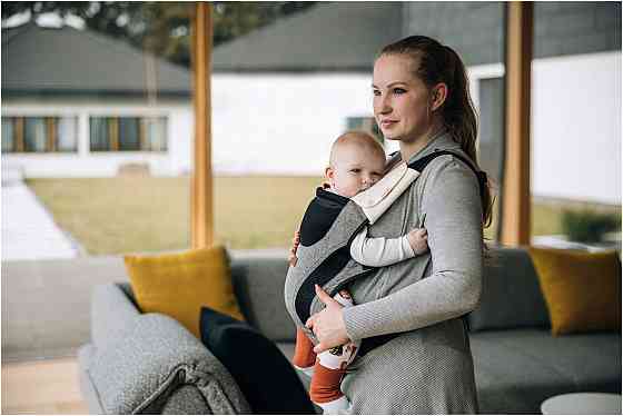 Сумка-кенгуру FreeON SIDE BY SIDE 2в1 серый Киев