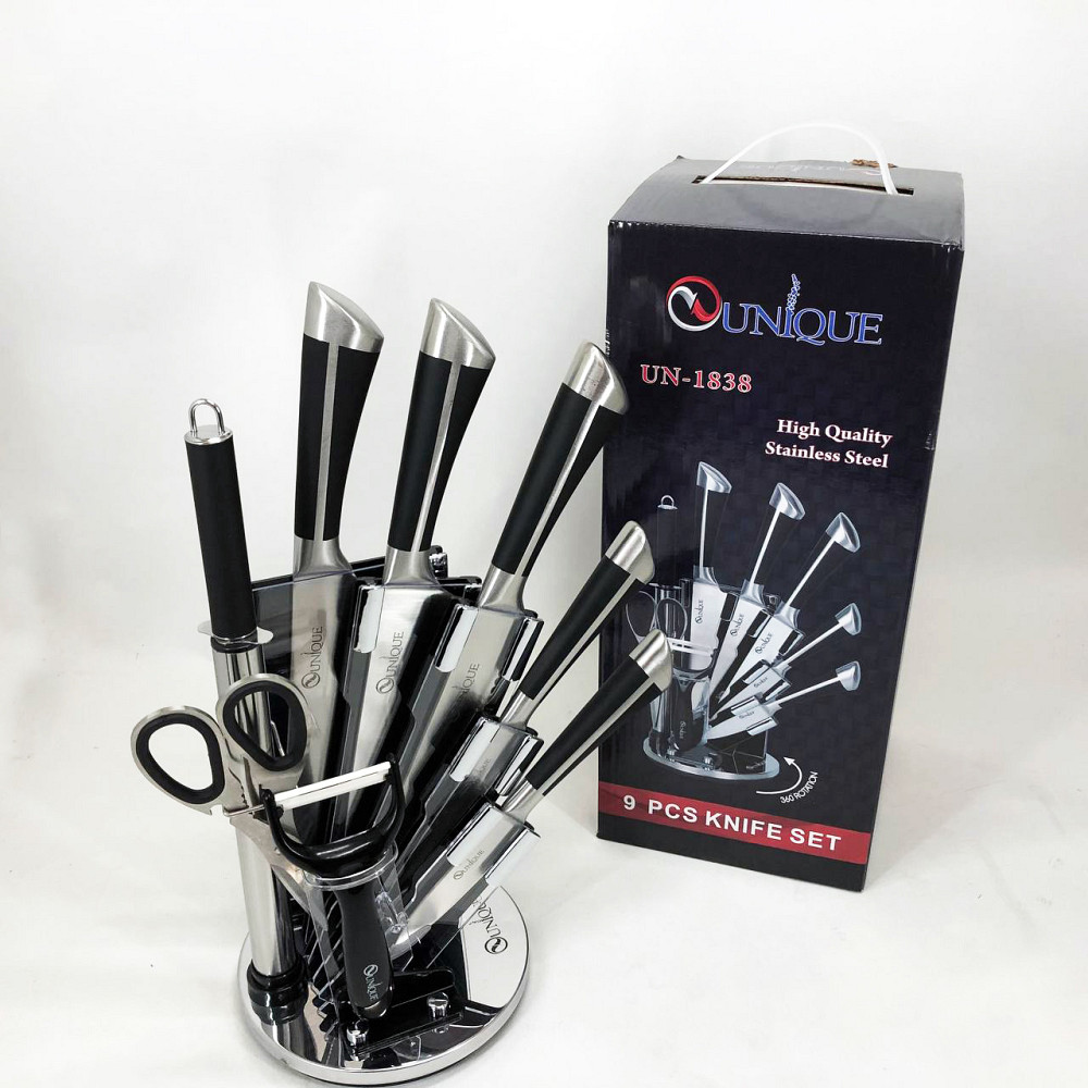 Кухонные ножи для готовки, Кухонный нож из нержавеющей стали металлический, Универсальный набор ножей QF-39 Львов - изображение 4