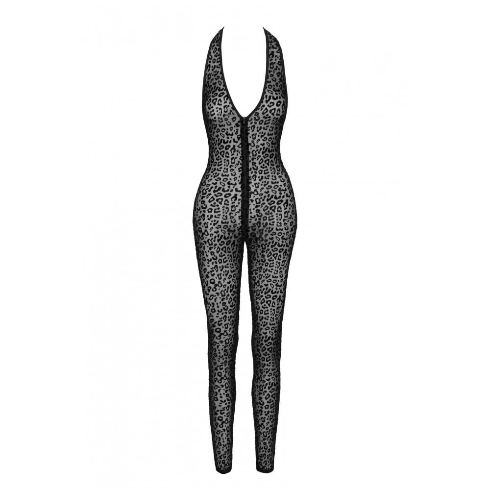 Бодистокинг сексуальный с леопардовым принтом L F286 Noir Handmade Sex Aura Киев - изображение 4