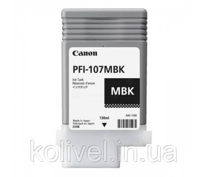 Canon PFI-107 Matte Black, 130 ml (6704B001AA) Київ - фото 1