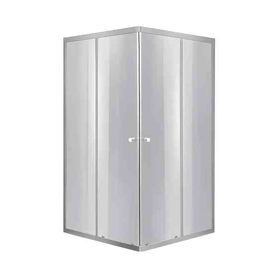 Lidz Набор: Душевая кабина Wawel SC90x90.SAT.LOW.DGR, квадратная, стекло тонированное 4 мм + Душевой поддон Kapielka ST90x90x14 Киев