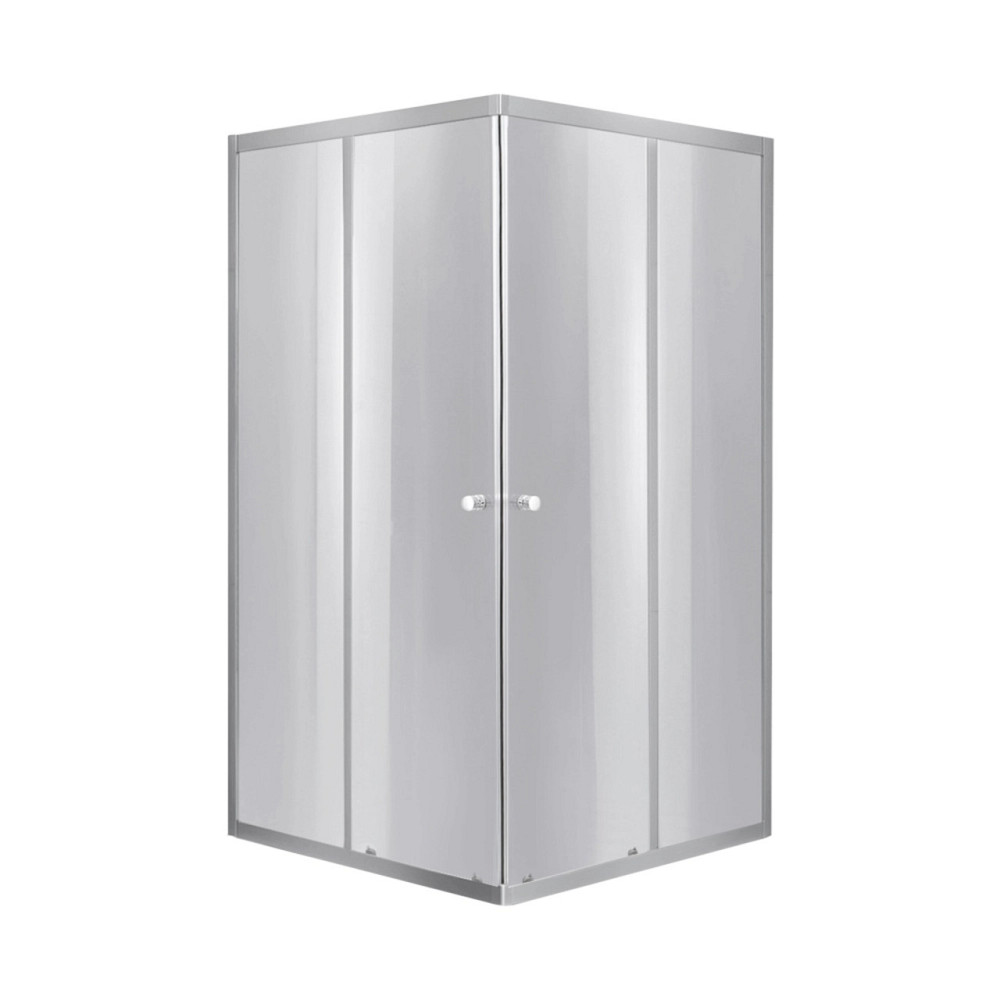 Lidz Набір: Душова кабіна Wawel SC90x90.SAT.LOW.DGR, квадратна, скло тоноване 4 мм + Душовий піддон Kapielka ST90x90x14 Київ - фото 3