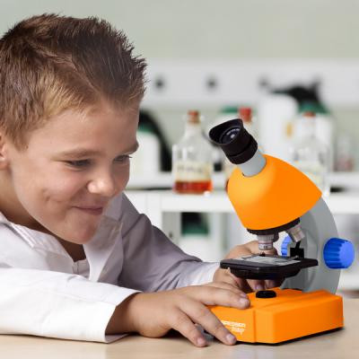 Микроскоп Bresser Junior 40x-640x Orange Base (926812) Винница - изображение 4