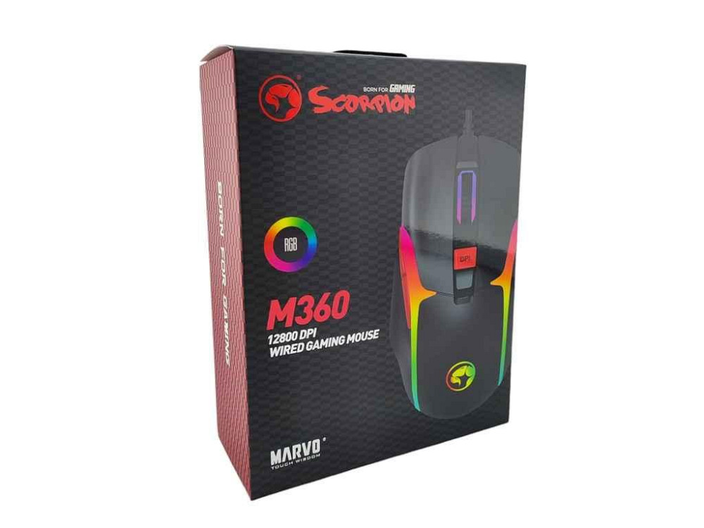 Мышка проводная компьютерная M360 ТМ Marvo Киев - изображение 1