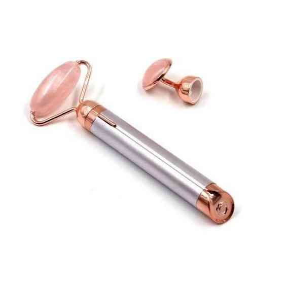 Массажер ролик электрический для лица Facial Roller Massager. Цвет: бежевый NC-87 Львов