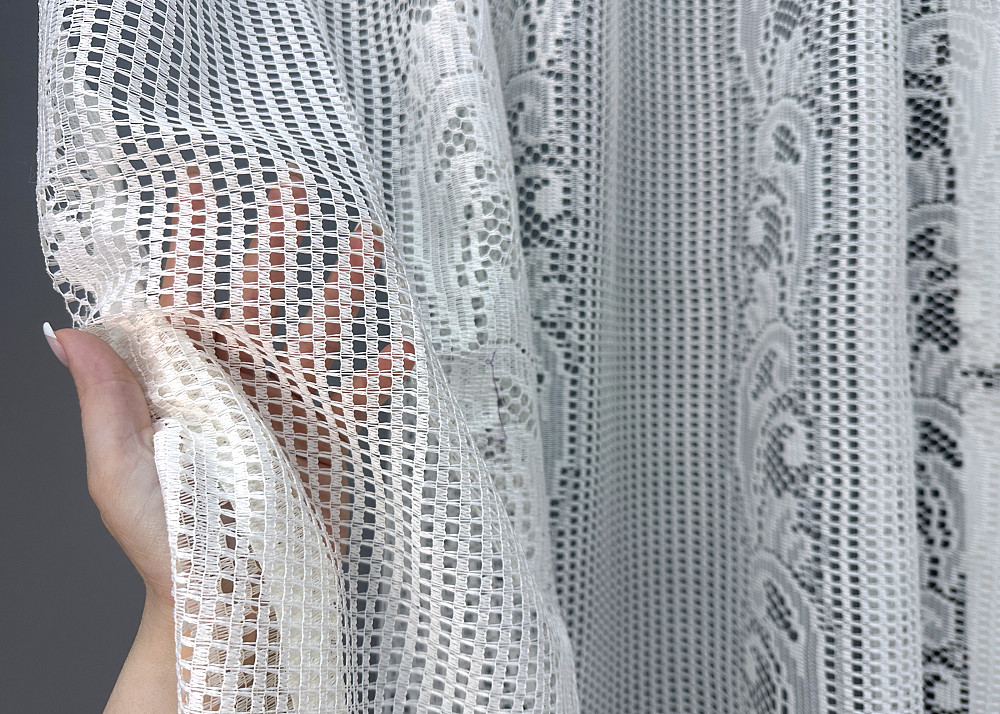 Кухонная арка № 000к сетка Без тесьмы белый 300х170 см (51-066) Киев - изображение 3