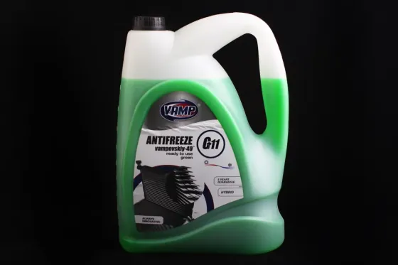 Жидкость охлаждающая антифриз зеленый -30° ВАМП 9.97 кг Винница