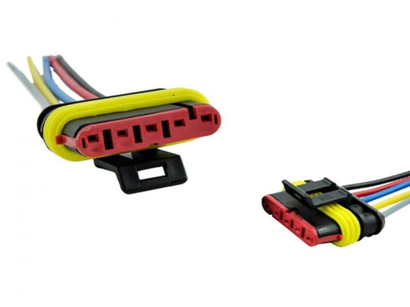 Роз'єм герметичний 5-контактів ("мама") Харків - фото 1