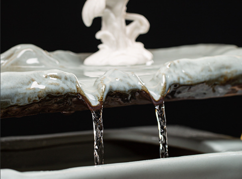 Водопад декоративный 48х50 см, Аквариум, фонтан, увлажнитель воздуха, подставка для конусов, светильник 5в1!! Кременчуг - изображение 6