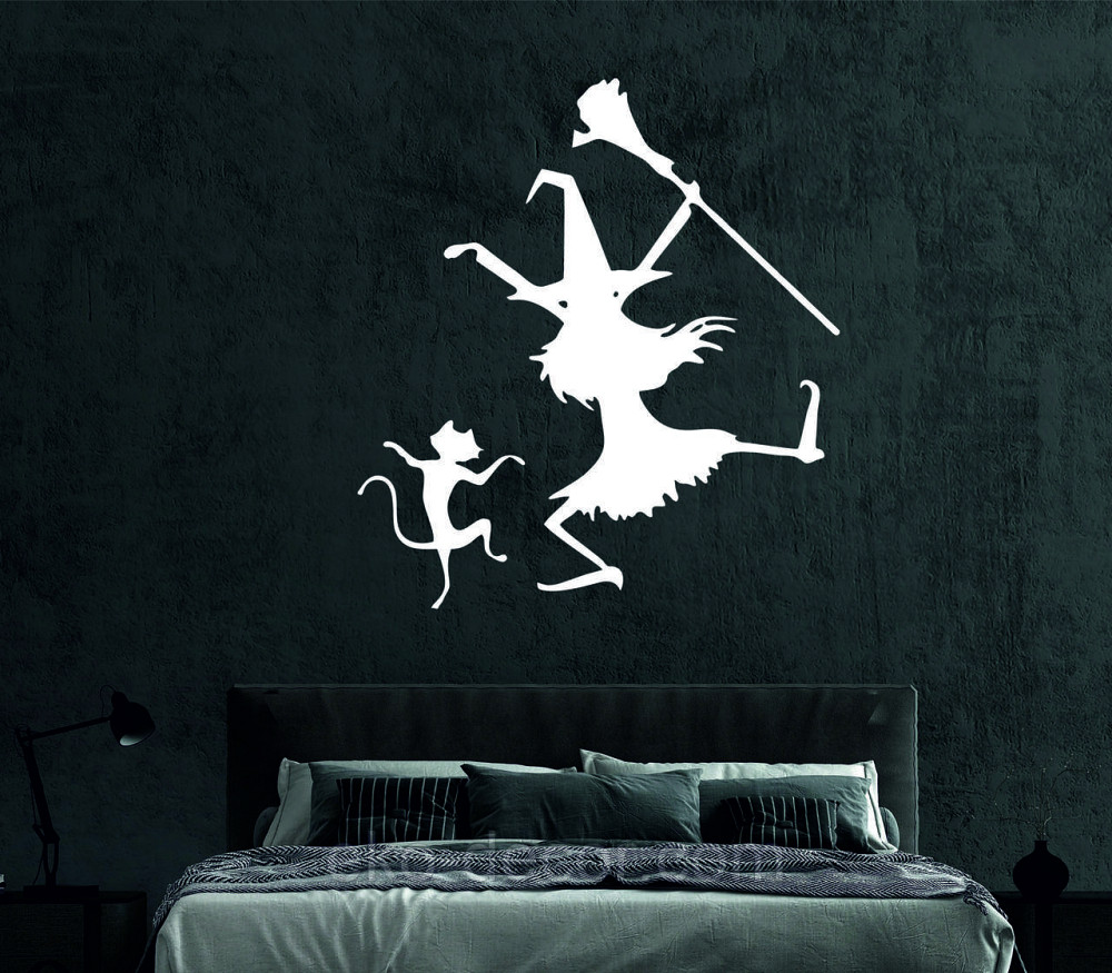 Декоративное настенное Панно «Ведьма», Декор на стену 50*45 см, Белый Киев - изображение 5