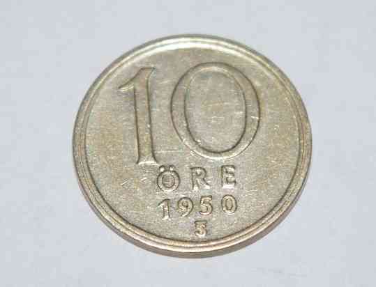 Швеція, 10 ері, 1950 рік (Срібло) Полтава