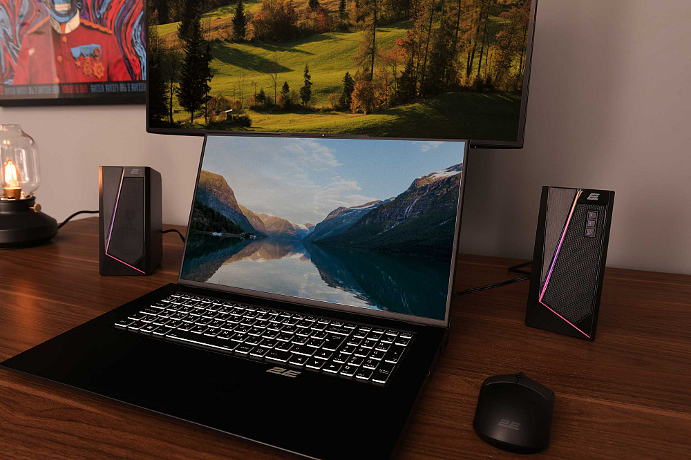 Акустична система 2E PCS233 RGB, 2.0, USB, Black Київ - фото 5