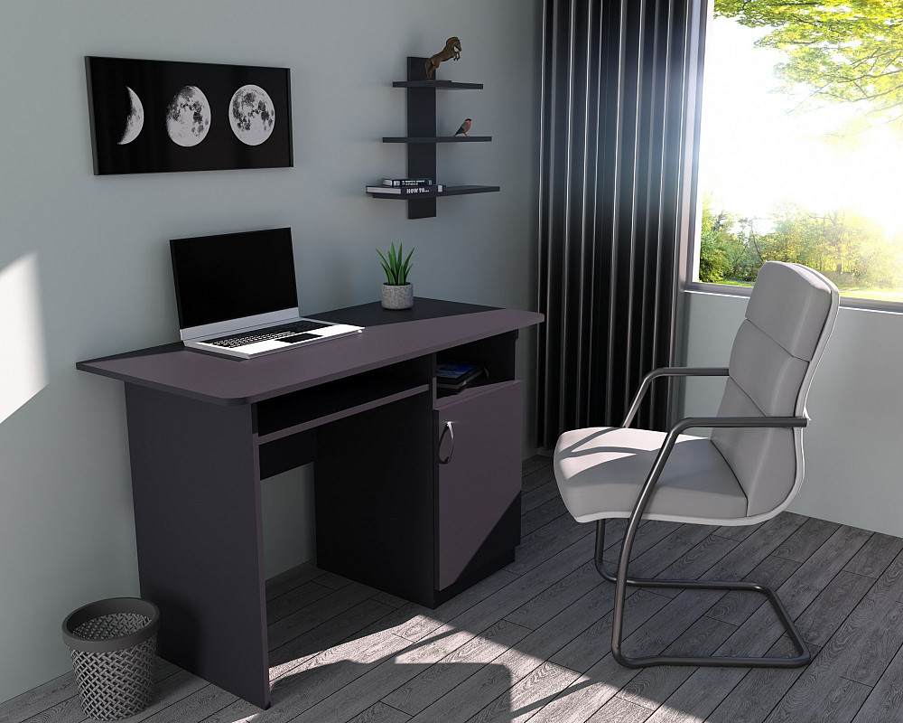 Стол письменный СП-1 №3, Антрацит, 1100/550/760 Львов - изображение 2