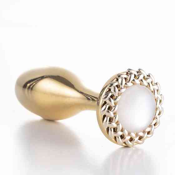 Анальна пробка LOCKINK SEVANDA Pearl Rose-shape Anal Plug Sex Aura Київ