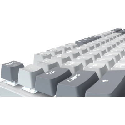 Клавіатура GamePro Genesis Metallic MK110W Outemu Red Switch USB UA White (MK110W) Вінниця - фото 12