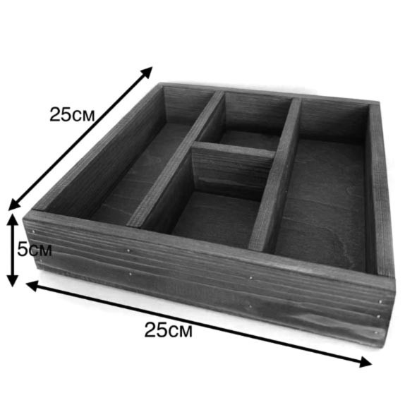 Менажниця дерев'яна "Польворон" мускат Миколаїв - фото 2