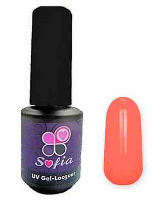 Гель -лак №88 UV Gel-Lacguer SOFIA 8.6 мл США (яркий кораллово оранжевый) Киев