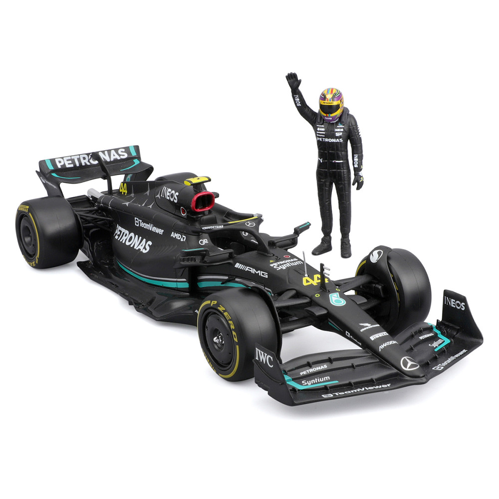 Автомодель з фігуркою - Mercedes-AMG F1 W14 E Performance (1:24) Дніпро - фото 7
