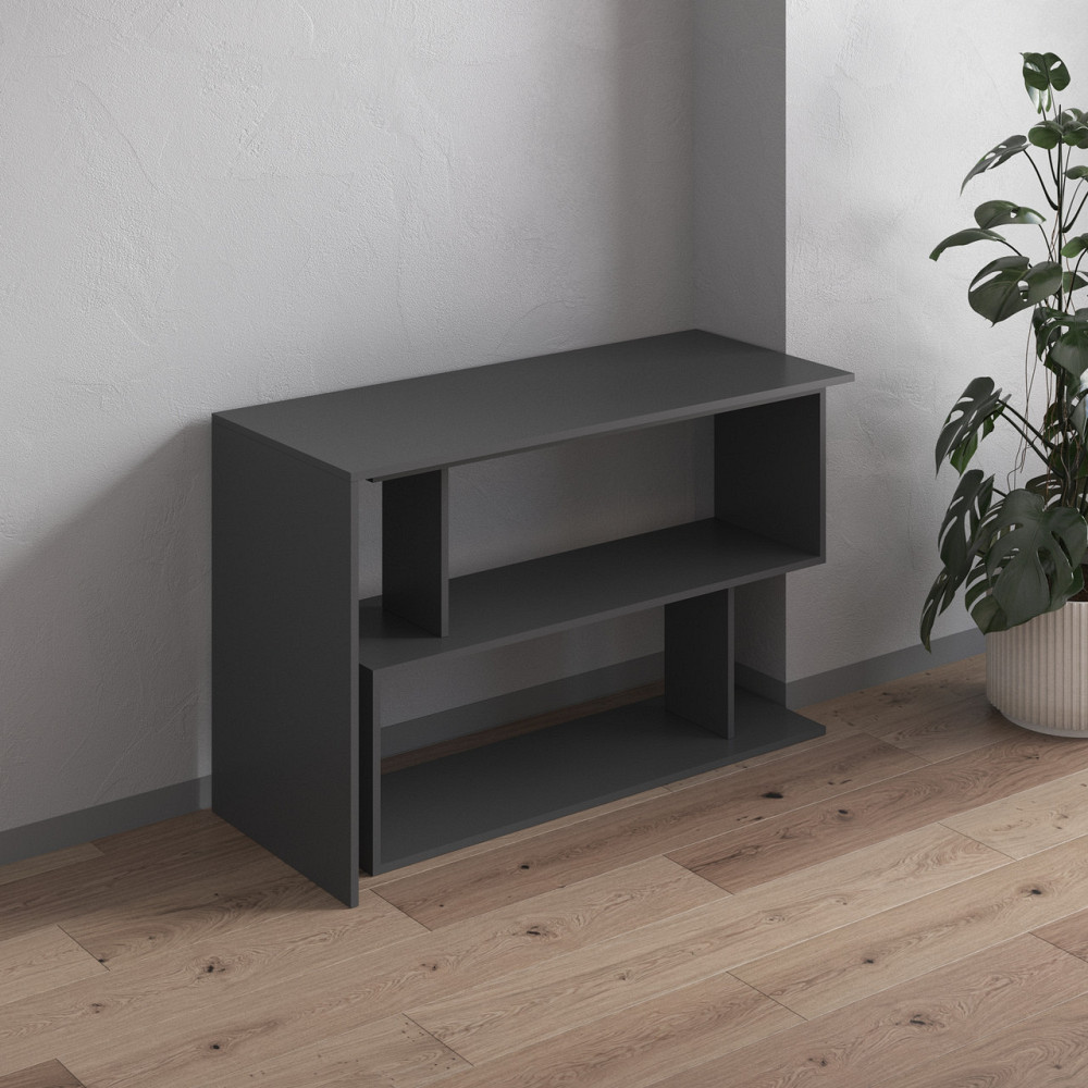 Cтол компьютерный VAYS поворотный письменный cтол трансформер M-41 Антрацит Львов - изображение 3