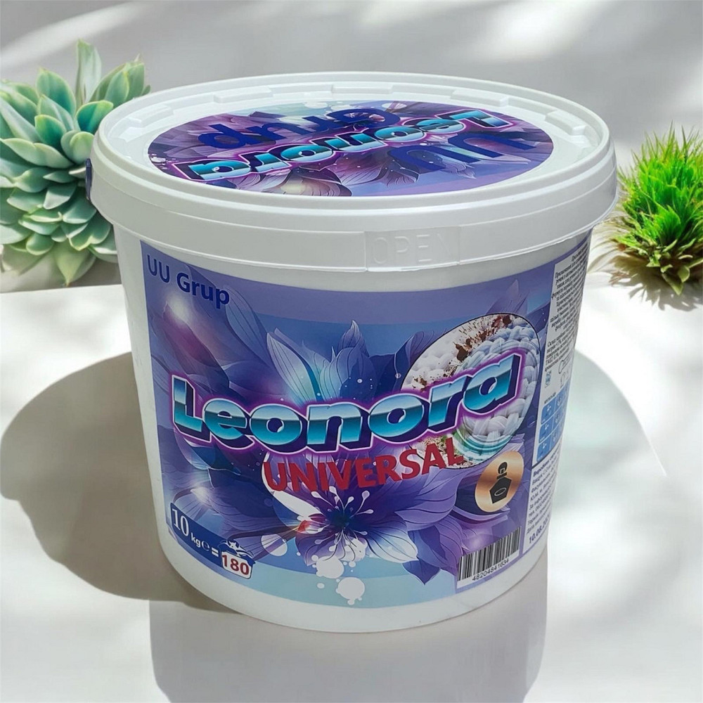 Новинка! стиральный порошок Leonora universal 10 кг Виноградов - изображение 1