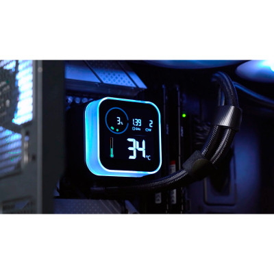 Система рідинного охолодження Deepcool LQ360 Black (R-LQ360-BKLSMW-G-1) Вінниця - фото 7