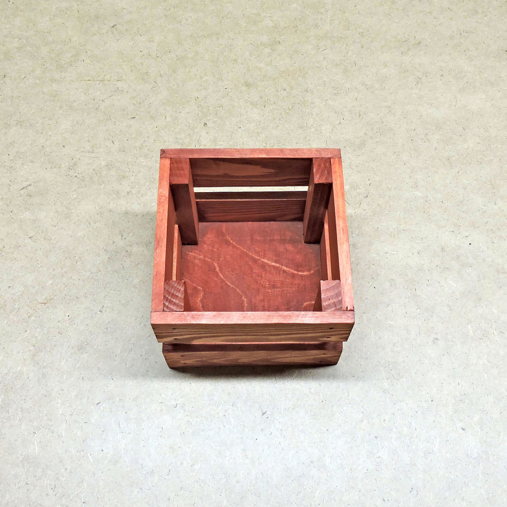 Короб для зберігання "Мілена" 125х125мм корал Миколаїв - фото 6