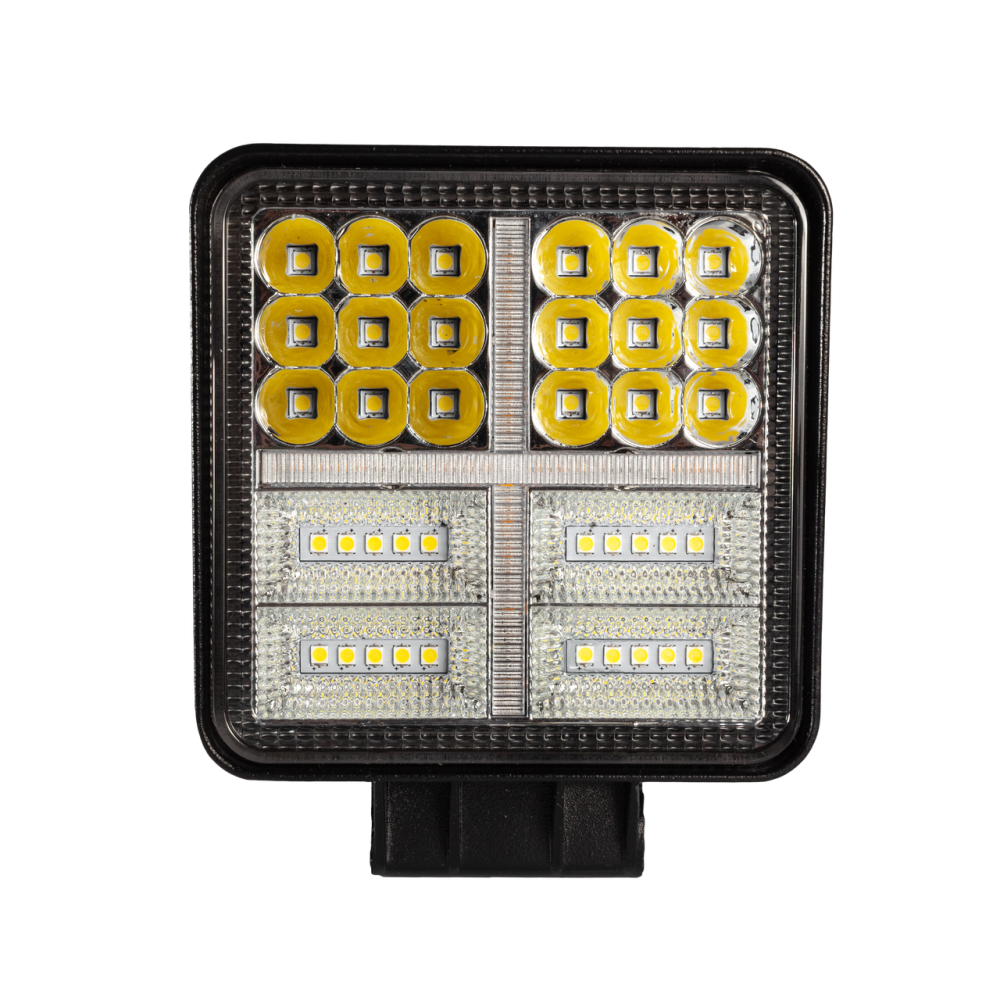 Фара LED квадратна 48W (+ led х + strobe light) Мукачево - фото 3