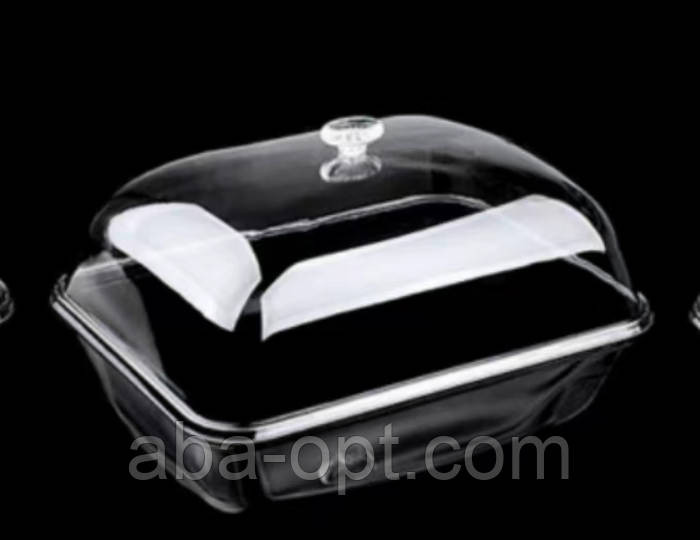 Вітрина пластикова прямокутна 45,5 х 33,5 х 14 см Одеса - фото 1