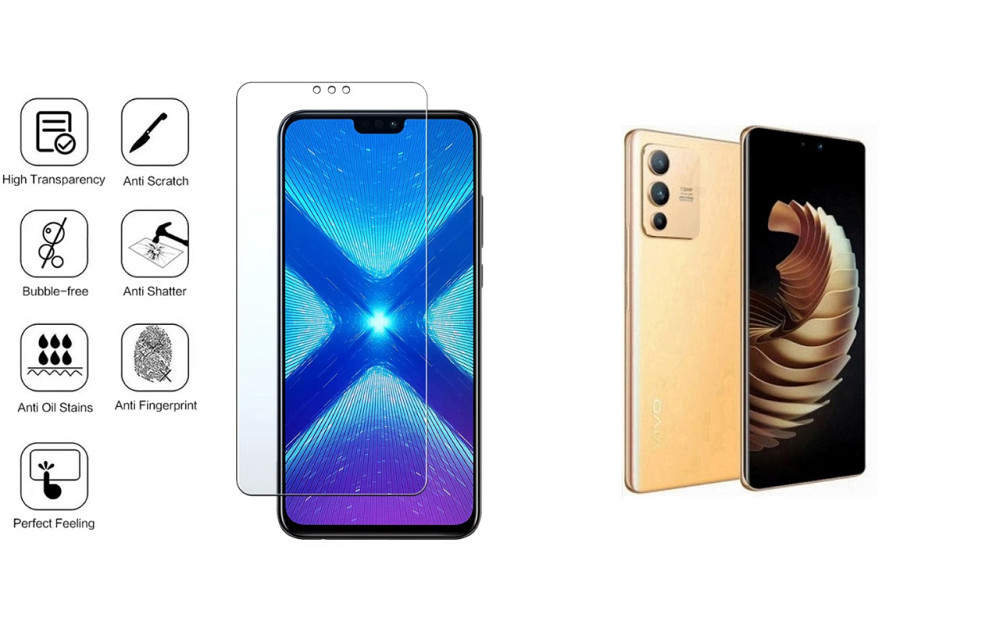 Захисне скло NeoGlass для Vivo V23 5G – надпрозоре та стійке Київ - фото 4