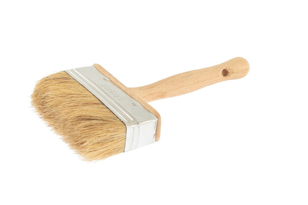 MASTERTOOL Макловиця MASTERTOOL 110×30 мм натуральна щетина з дерев'яною ручкою 91-9211 Киев - изображение 1