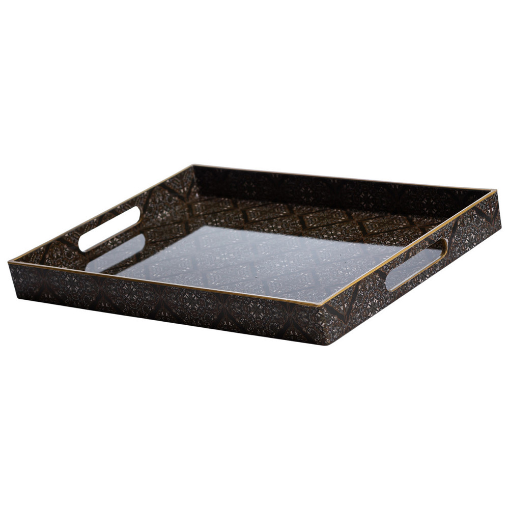 Набір прямокутних підносів для подачі їжі 2 (шт) 40×30×4 (см) HP-HK-14 Київ - фото 2