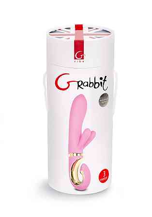 Вібратор кролик для клітора та точки G Grabbit - Рожевий Sex Aura Київ