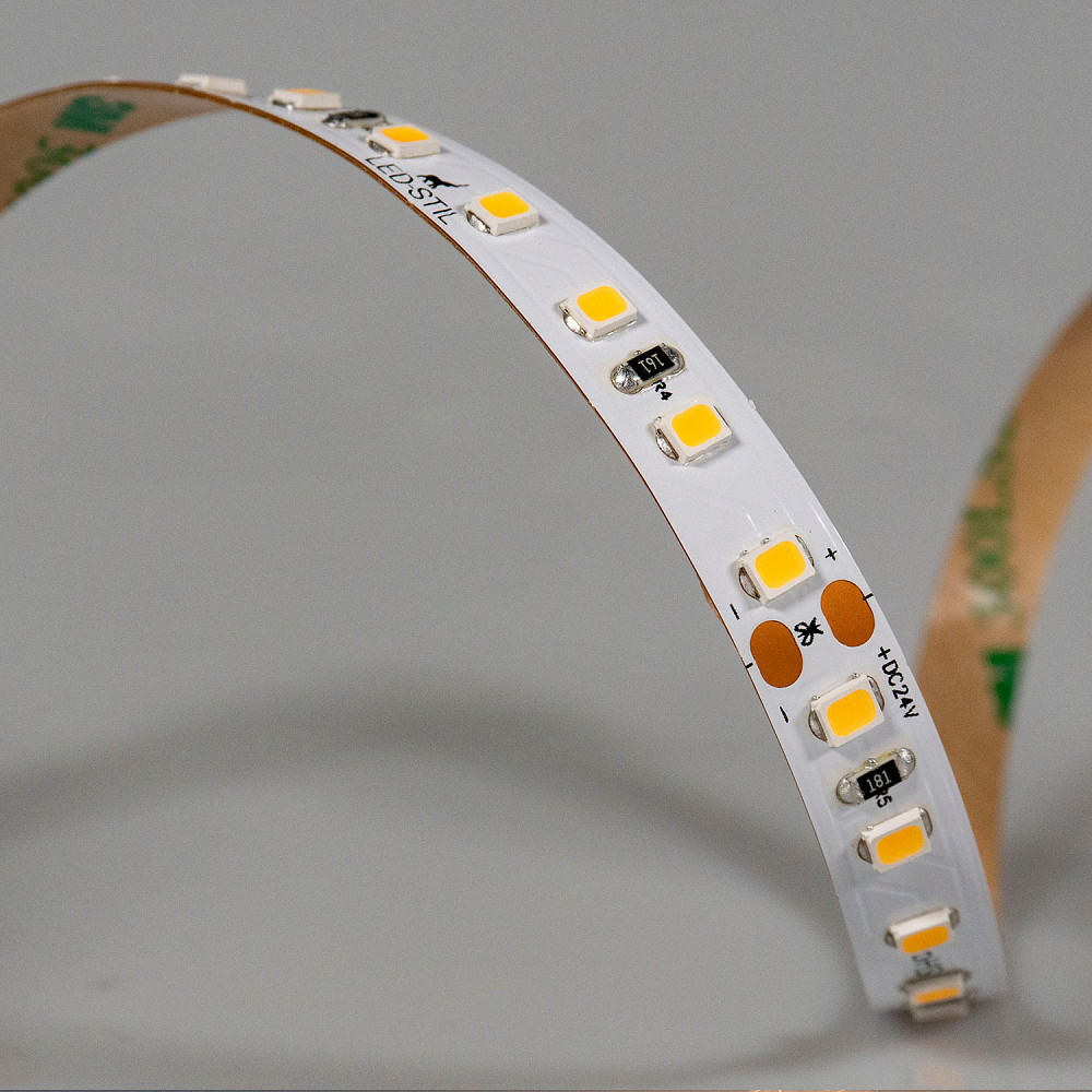 LED-STIL Світлодіодна стрічка 3000K 9,6 Вт/м 2835 120 діодів IP33 24 Вольти 900 lm Київ - фото 5
