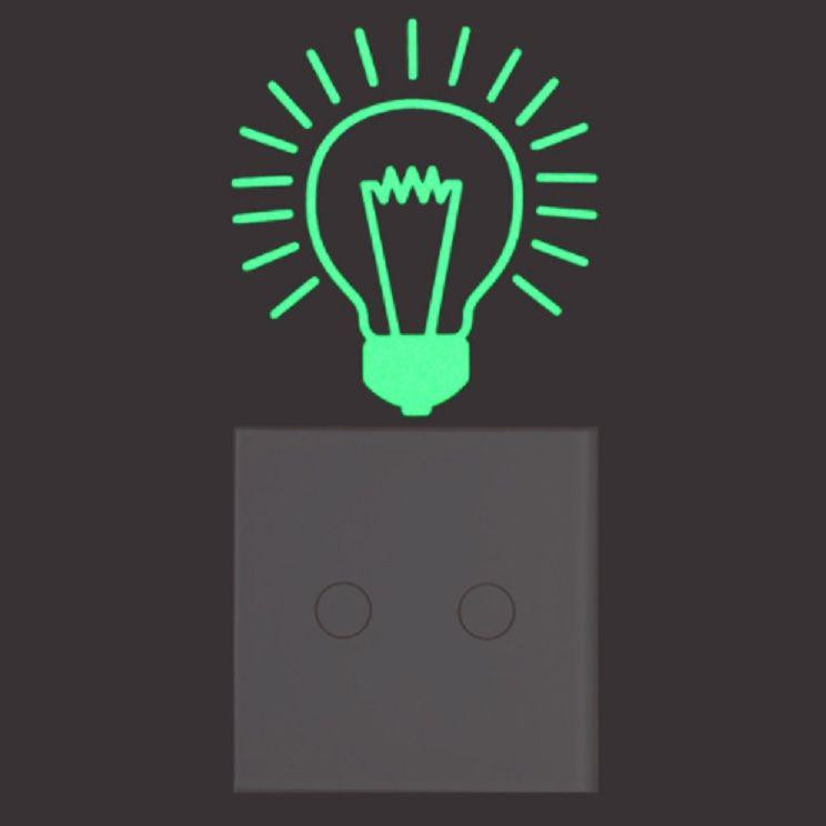 Люминесцентная наклейка 