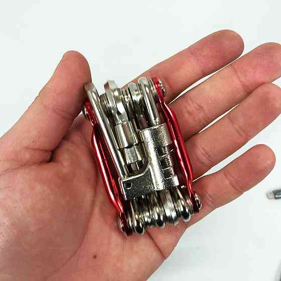 Многофункциональный велосипедный ключ BG-2121 Мультитул JV-730 11 предметов Киев