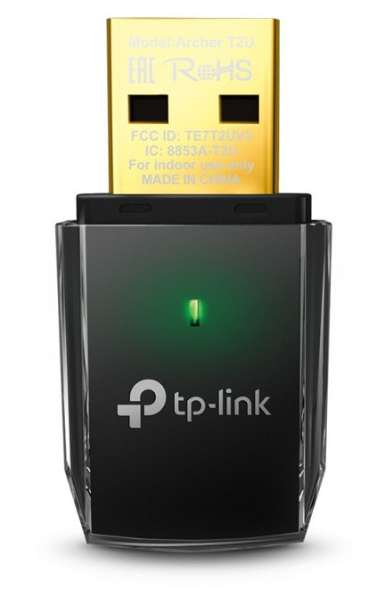 Беспроводной сетевой адаптер TP-Link Archer T2U AC600 Wireless Dual Band USB Adapter (6239711) Киев - изображение 1
