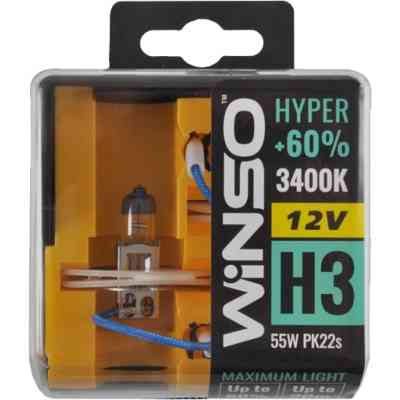 Автолампа WINSO H3 HYPER +60 55W (712330) Вінниця